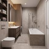 Baignoire acrylique encastrable Rea Catania 180