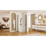 Душова кабіна REA Hugo Double Black 80x100