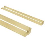 Rea Aero Intimo Gold Brushed N 100 Walk In dušo sienelė su lentyna ir Evo kabykla