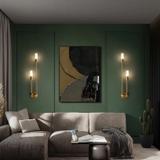 Wandlampe APP1148-2W gold