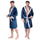 Szlafrok męski Comfort Navy