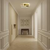 Люстра стельова APP1714-C Brush Gold  LED