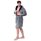 Szlafrok męski Jordan Grey Navy M