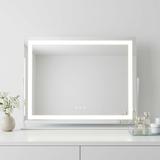 Lustro LED Studio Białe 58x45