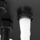 Coloana de dus cu termostat REA ROB Black