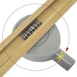 Трап для душа Rea Neo Slim Mirror Gold Pro 90