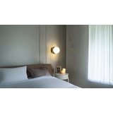 Wandlampe APP1756-1W BRUSH GOLD WHITE