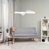 Lampe LED G011-CP WHITE/GOLD