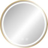 Specchio LED 90cm MMJ BRUSH GOLD