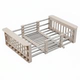 Teleskopický odkapávač na dřez REA P14487B Beige