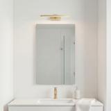 Vonios sieninis LED šviestuvas APP1863-1W 40cm BRUSH GOLD