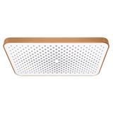 Stačiakampė lietaus dušo galva REA JS-032 Brushed Copper