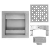 Rigola dus REA DOTS Nickel Brush 12x12