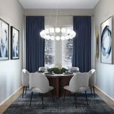 LAMPA WISZĄCA LED G025-CP Jasne złoto