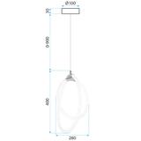 Lampe LED G019-CP Gold