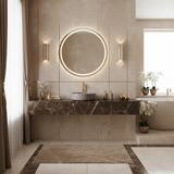 Aufsatzwaschbecken Rea Sami Beige Shiny