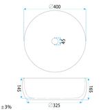 Countertop washbasin Rea Galaxy