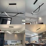 Lampa wisząca LHJ019-CP 120 cm BLACK