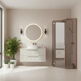 Duschkabine DIAMOND 90x90 COPPER BRUSH