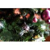 Zestaw bombek choinkowych Lila/Rose 208szt.