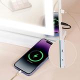 Lustro LED Studio Białe 58x45