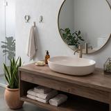 Aufsatzwaschbecken Rea CLEO 61 BEIGE MATT