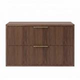Тумба під умивальник Rea Mono 80cm Brown