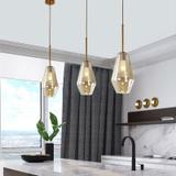 Deckenlampe Glas APP439-1CP Amber