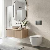 Concealed WC Frame Set Slim 024N with Titan Button