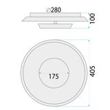 Lampe LED WHITE APP1459