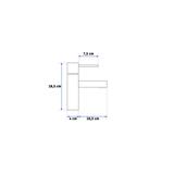 Βρύση νιπτήρα Rea Tess Chrome Χαμηλή