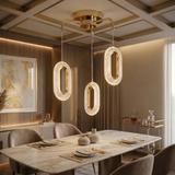 LAMPA SUFITOWA WISZĄCA LED G173-3CP ZŁOTA