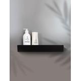 Bathroom shelf SF04 60cm black matt