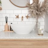 Countertop Basin Rea Sofia Mini White