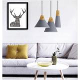 Hängelampe SCANDI B grey