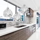 Deckenlampe Kristall Loft silver APP210-3CPR