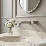 Falra szerelhető csaptelep Rea  Lungo Stripe Brush Nickel