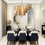 Hängelampe für die Decke APP1677-8CP Braun