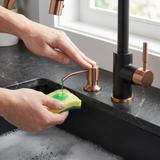 Дозатор жидкости для кухонной мойки Rea LON Brush Copper