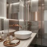 Wall Mounted faucet Rea Foster Brush Copper