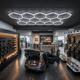 Lampa LED HEXAGON JNH052-H Biała