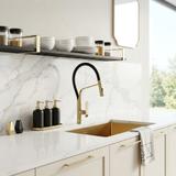 Maišytuvas virtuvės Rea Castor gold brush