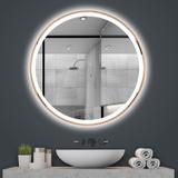 LUSTRO ŚCIENNE LED 100cm MMJ N miedziane szczotkowane