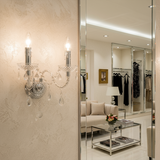 Wandlampe EBT017-2W Transparent