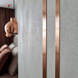 Self-adhesive decorative trim Rea P14454A 2cm Brush Copper