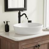 Rea Vintage Αντικέ Βρύση Νιπτήρα Μαύρη ψηλή