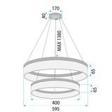 Lampe LED LHJ049-CP2 GOLD