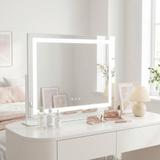 Lustro LED Studio Białe 58x45