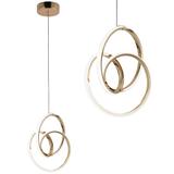 LED-Hängeleuchte G076-1CP Gold