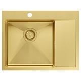 Stainless steel sink RUSSEL 116 Gold